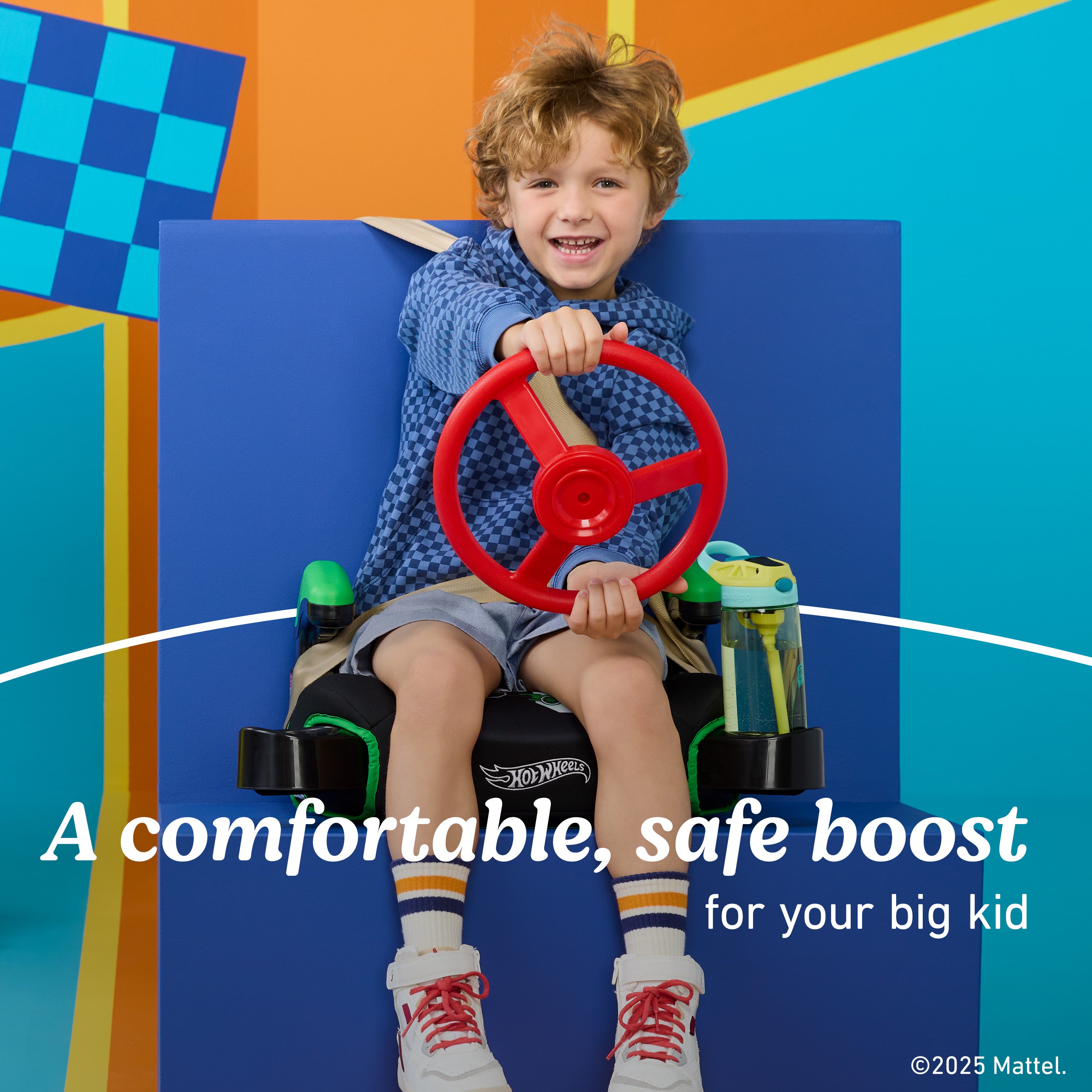 Hot Wheels x Graco® Turbobooster® 2.0 Backless Booster Seat