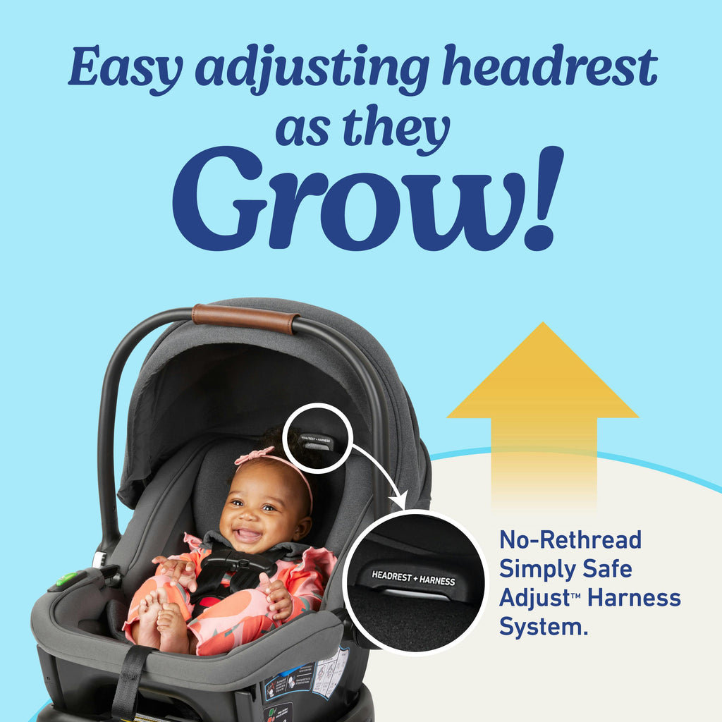 GoMax™ Baseless Infant Car Seat ft. Insta-Install™ Rigid LATCH