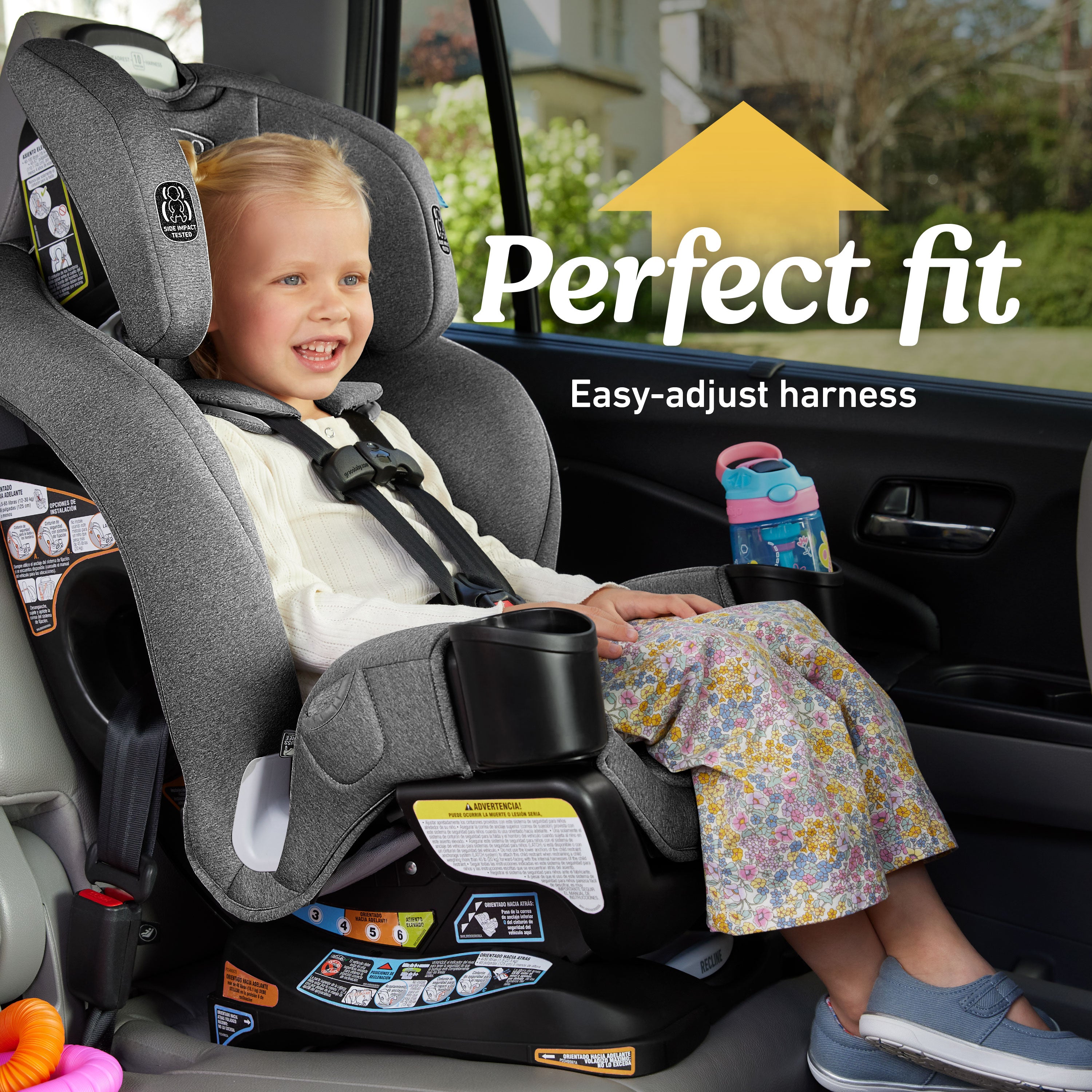 Extend2Fit® 3-in-1 Car Seat