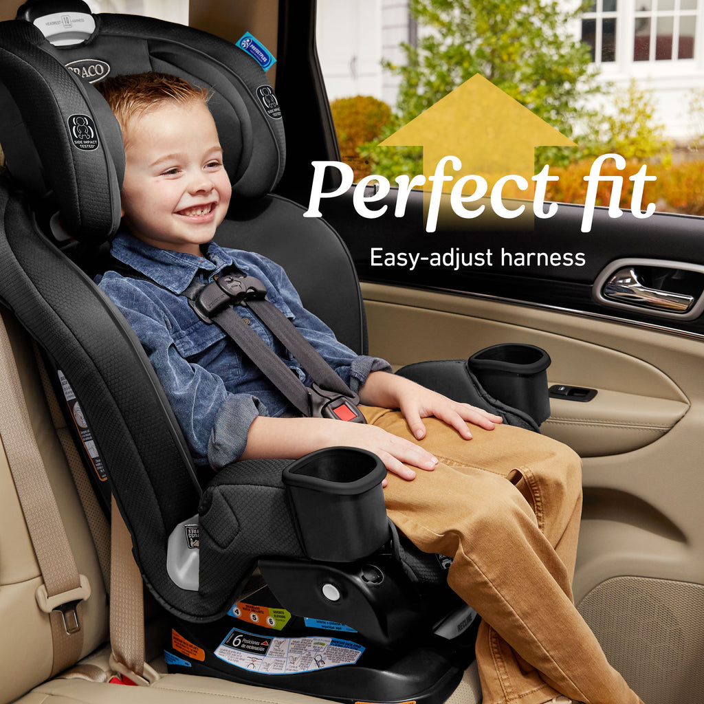 Extend2Fit® 3-in-1 Car Seat featuring Anti-Rebound Bar