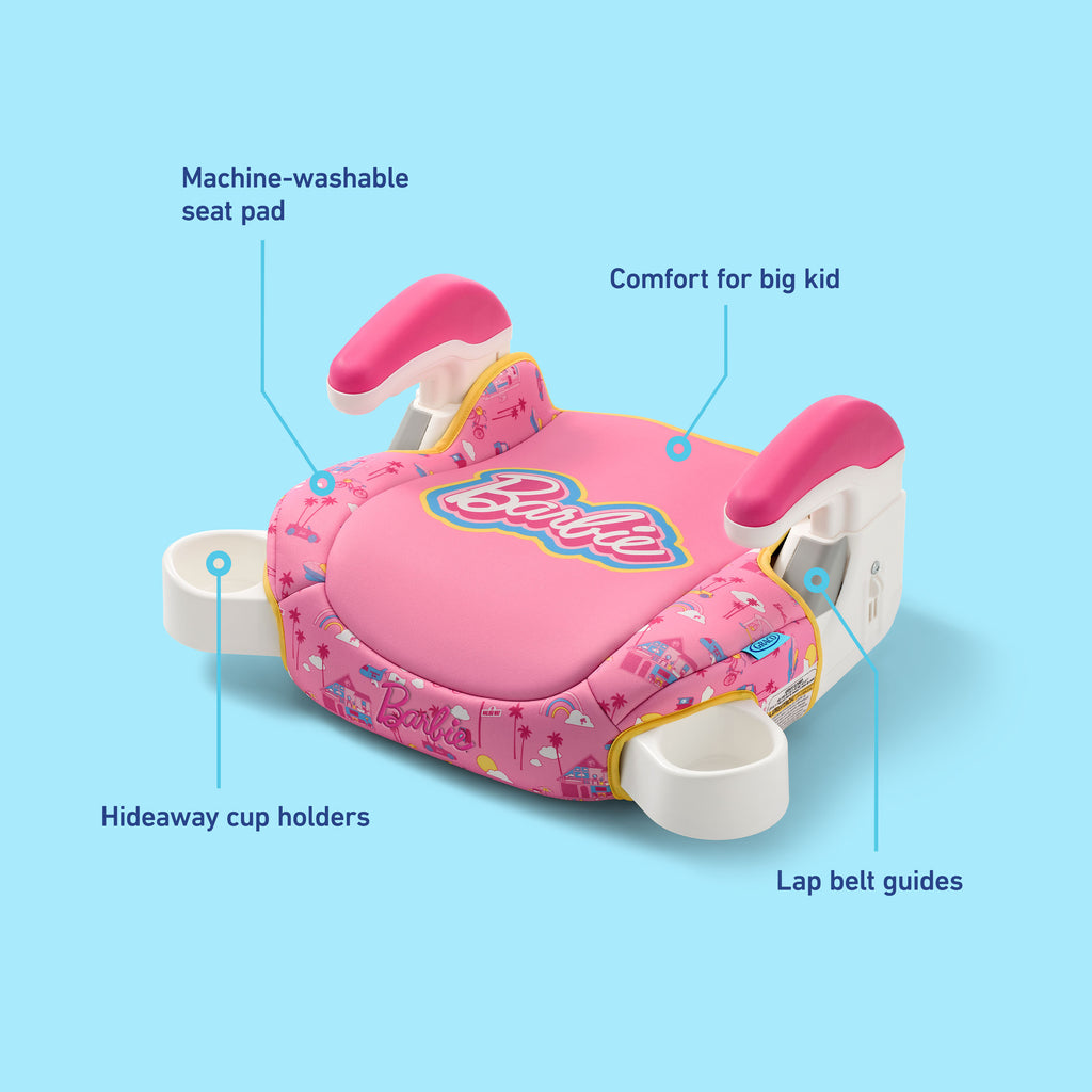 Barbie x Graco® Turbobooster® 2.0 Backless Booster Seat