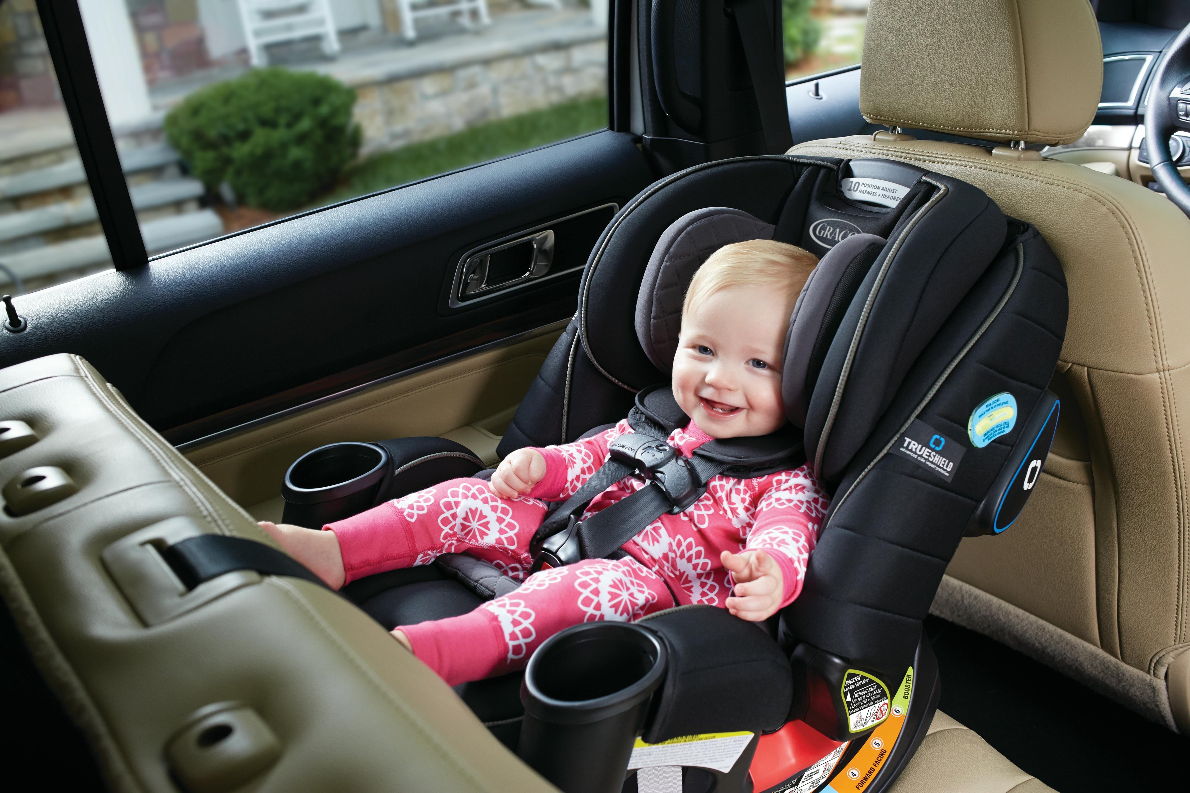 4Ever 4-in-1 Convertible Car Seat featuring TrueShield Technology
