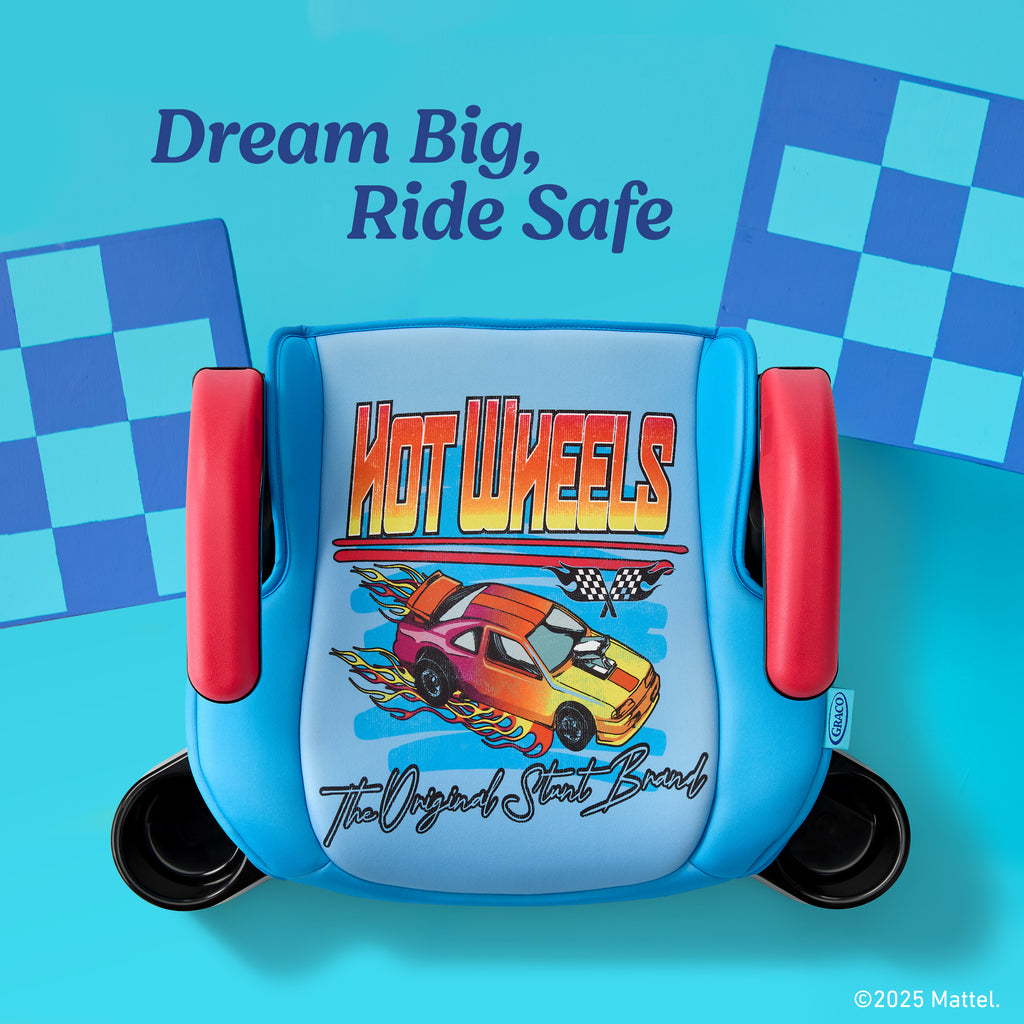 Hot Wheels x Graco® Turbobooster® 2.0 Backless Booster Seat