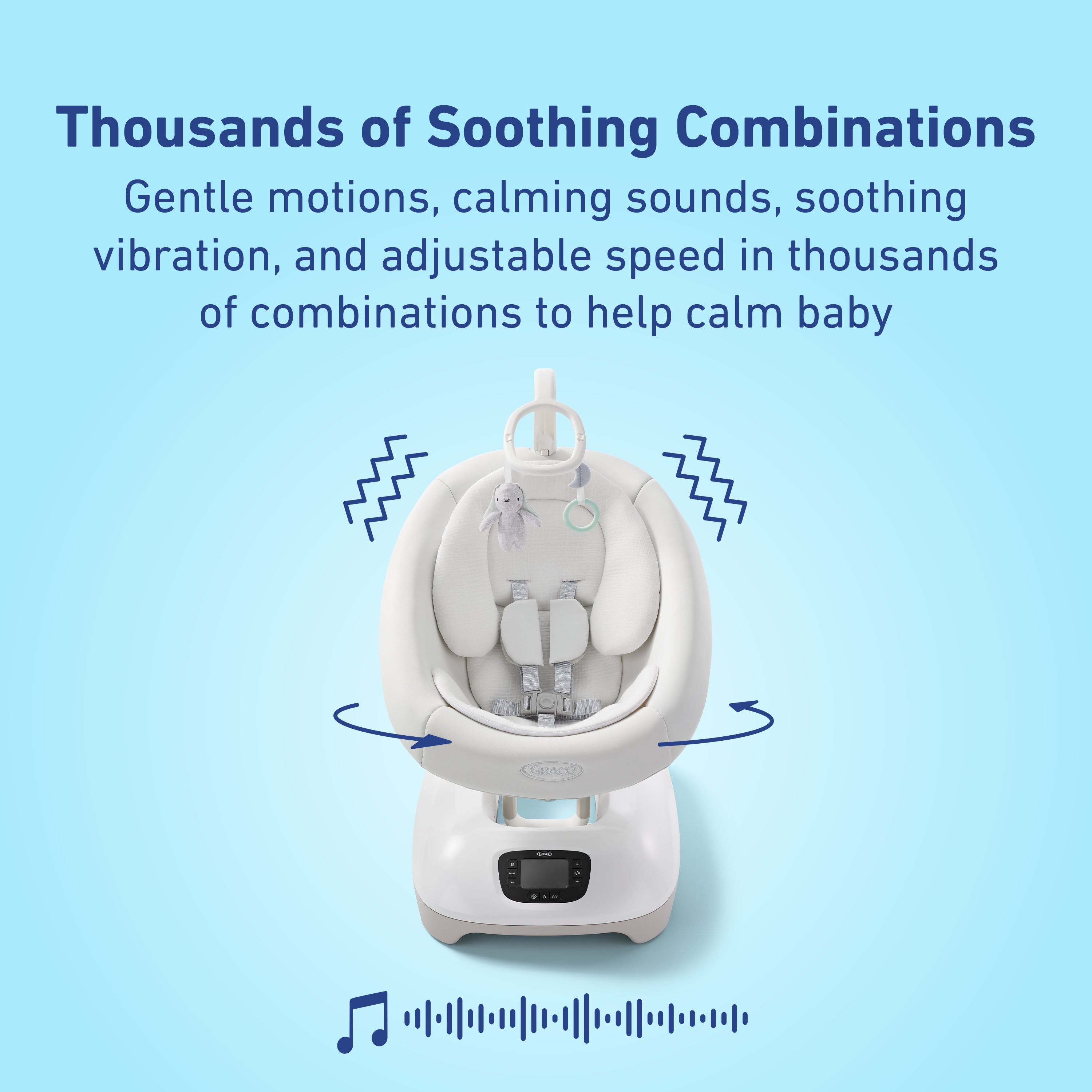 SmartSense™ Soothing Baby Swing